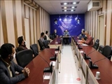 جلسه مشترک فرماندار ورامین با اعضای هیأت اجرایی بخش جوادآباد