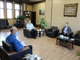 جلسه مشترک رییس اداره برق مدیر شهرک صنعتی سالاریه با فرماندار ورامین 