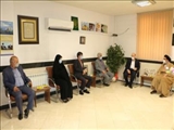 دیدار فرماندار ورامین با رئیس شورای هماهنگی تبلیغات اسلامی استان تهران