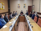 جلسه مشترک سرپرست فرمانداری ورامین با مدیران بانک های ملی