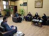 دیدار رئیس اداره بهزیستی ورامین با  سرپرست فرماندار ورامین 