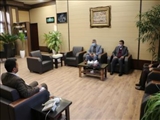 دیدار ریاست بیمارستان 15 خرداد با سرپرست فرمانداری شهرستان ورامین 