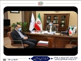 دیدار ریاست اداره ورزش و جوانان ورامین  با سرپرست فرمانداری شهرستان ورامین