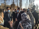 بازدید فرماندار شهرستان ورامین از منطقه ی سکینه بانو شهر ورامین 