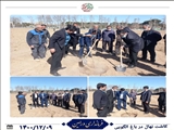  کاشت نهال در باغ الگویی مرکز تحقیقات کشاورزی استان تهران