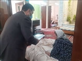 دیدار فرماندار ورامین با سه خانواده شهدای دفاع مقدس به مناسبت تبریک سال نو