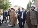 بازدید مجید درویشی  فرماندار شهرستان ورامین  از  منطقه چاله شنی شهر ورامین 