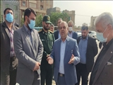 بازدید مجید درویشی  فرماندار شهرستان ورامین به همراه جمعی از مسئولین از  منطقه شهرک فجر