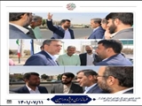 بررسی پروژه های راهداری شهرستان ورامین با حضور مدیر کل راهداری استان تهران 