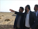 بازدید فرماندار ویژه شهرستان ورامین از پروژه احداث جاده روستا احمد آباد به روستاهای باغخواص و علی آباد 