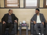 دیدار مدیر کل بنیاد شهید استان تهران با فرماندار ویژه شهرستان ورامین