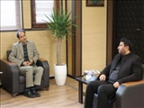 دیدار مدیر کل هواشناسی استان تهران  با فرماندار ویژه شهرستان ورامین 