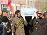 تشییع و خاکسپاری باشکوه پیکر پاک شهید ۱۷ ساله دفاع مقدس در شهرستان ورامین