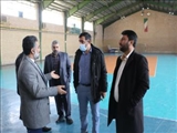 بازدید فرماندار ویژه شهرستان ورامین به همراه مدیر کل ورزش و جوانان از اماکن ورزشی ورامین 