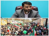 معاون استاندار تهران و فرماندار ویژه‌ شهرستان ورامین در پیامی از حضور تاریخ ساز مردم ورامین تقدیر و تشکر کرد