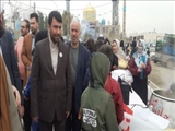 حضور فرماندار ویژه شهرستان ورامین در جشن محله ای منطقه خیرآباد