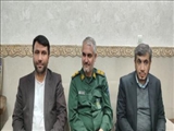 دیدار مسئولین با خانواده شهدای شهرستان ورامین 