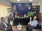 دیدار فرماندار ویژه شهرستان ورامین با معاون سیاسی وزیر کشور