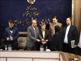 مراسم تودیع و معارفه بخشدار مرکزی شهرستان ورامین برگزار شد