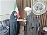 دیدار بخشدار مرکزی ورامین با امام جمعه شهرستان
