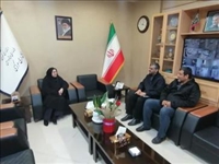 دیدار بخشدار مرکزی ورامین با رئیس اداره پست