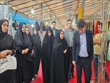 بخشدار مرکزی ورامین از نمایشگاه بهاره بازدید کرد