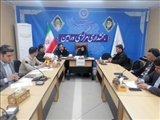 برگزاری جلسه پویش «نه به تصادف» در بخشداری مرکزی ورامین
