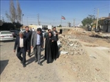 بازدید و پیگیری مجدد بخشدار مرکزی ورامین از وضعیت پروژه حیاتی زیرگذر جعفرآباد اخوان