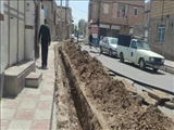 رفع مشکل آب یکی از مناطق روستای ریحان آباد ورامین با تعویض لوله
