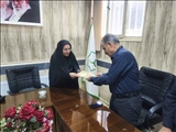 بخشدار مرکزی از خیر نمونه ورامینی تقدیر کرد