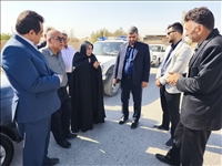 بازدید میدانی خزایی و رضایی از مسیر خورین ـ قوئینک زهری