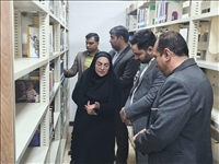 بازدید بخشدار مرکزی ورامین از کتابخانه شهید احسان سلیمانی در روز کتابخوانی
